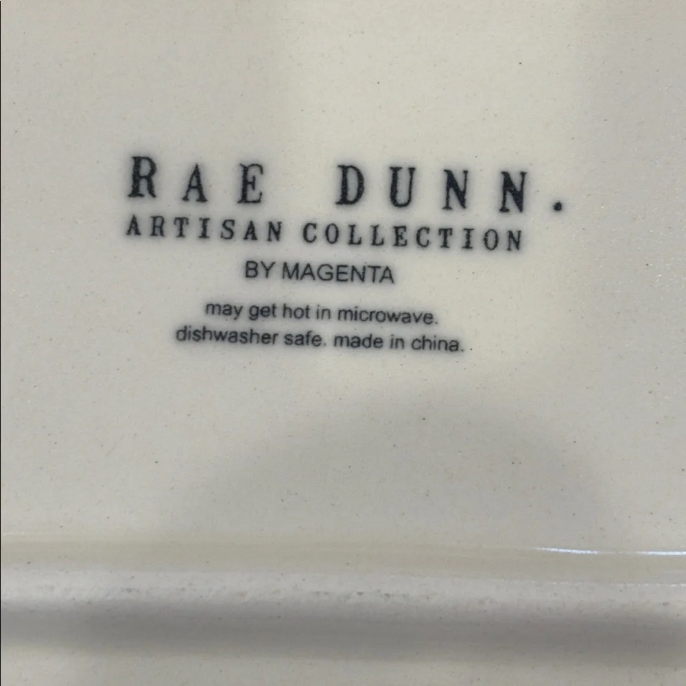 Rae Dunn winter beverage serving‎ tray coffee tea cocoa cider artisan collection